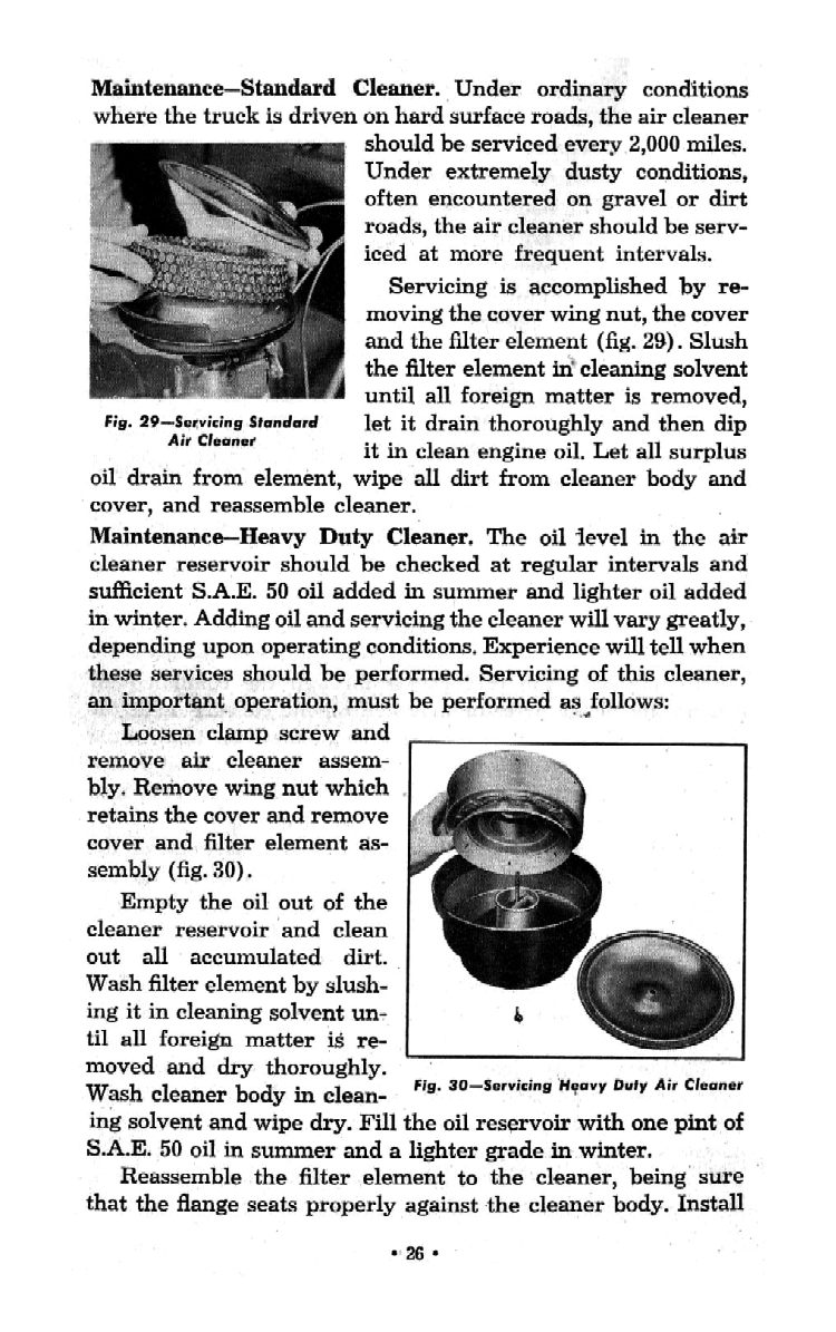 1951 Chevrolet Trucks Operators Manual Page 21